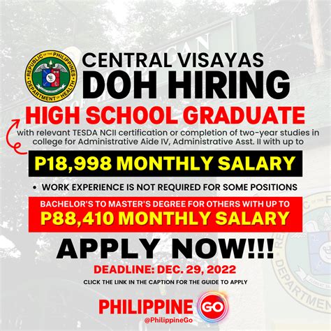 doh cebu hiring